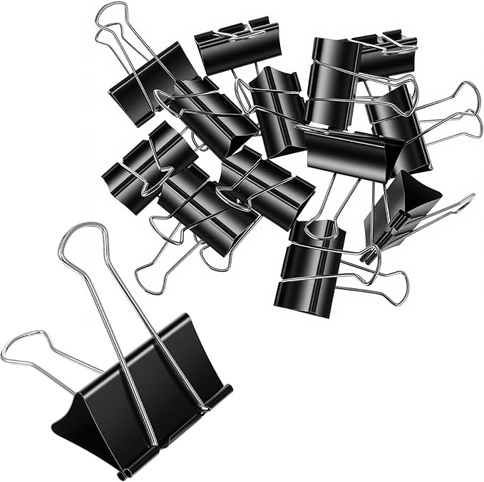 15pcs Extra Large Binder Clips 5.7 × 3 Inch Binder Clips Big Paper Clip Clamps - Image 8