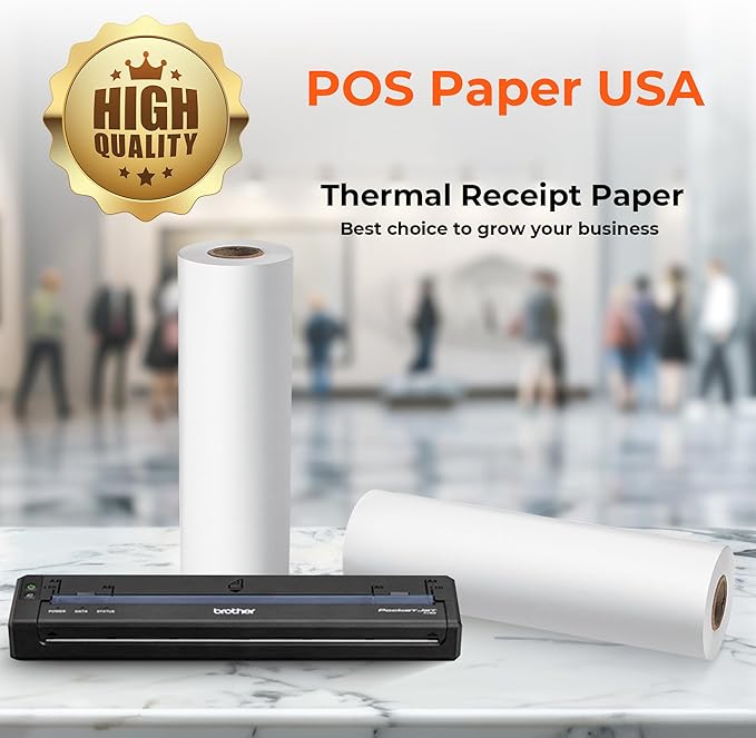 8 1/2" x 98' Thermal Fax Paper - Image 4