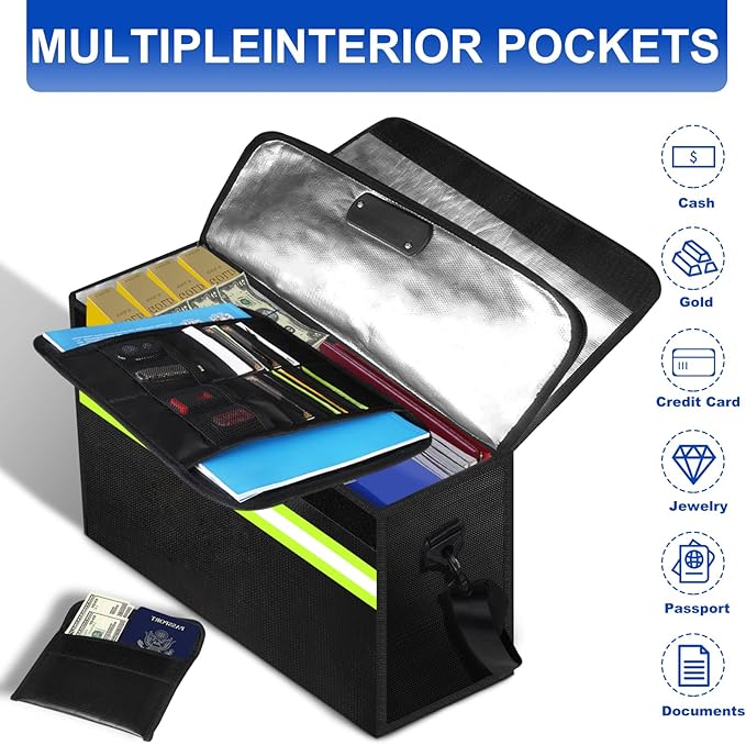 6500°F Large Fireproof Document Organizer - Image 6