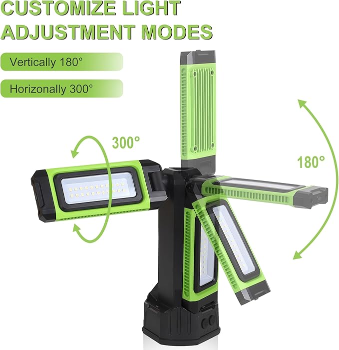 Multi-Directional LED 7000 Lumen Work Light, - Image 3