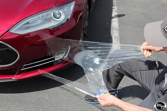 VViViD Clear Gloss Paint Protection Bulk Vinyl Wrap Film 12 Inches x 84 Inches - Image 2