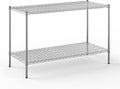 24" Deep x 54" Wide x 34" Height Wire Shelving Kit | 2-Tier | NSF Commercial by Regal+Altair