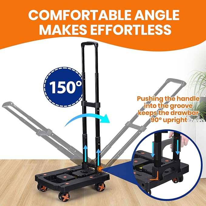 Folding Hand Truck, Dolly Cart - Image 3