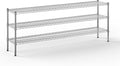 14" Deep x 72" Wide x 27" Height Wire Shelving Kit | 3-Tier | NSF Commercial by Regal+Altair