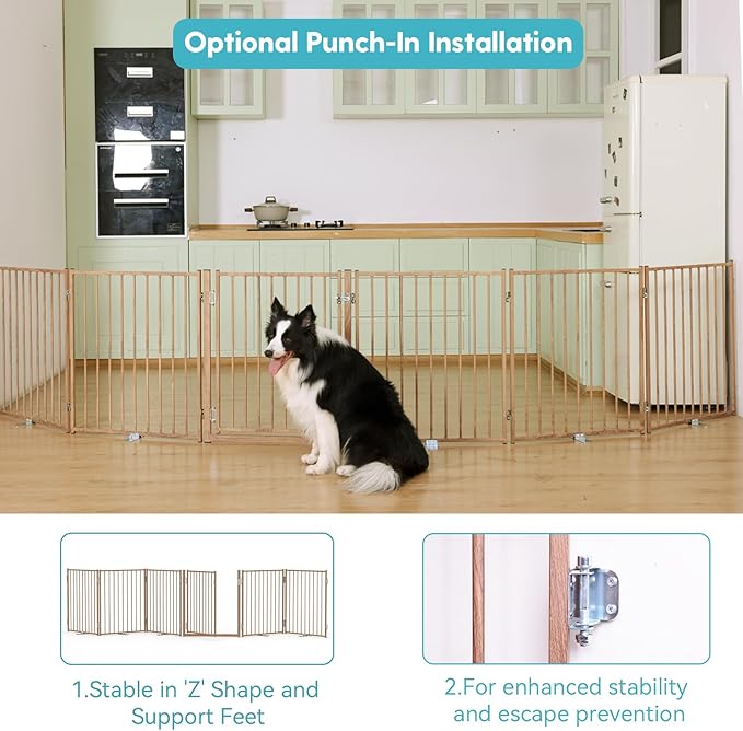 No Pawblems Free Standing Dog Gate - Image 5
