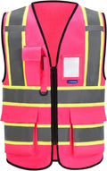 AYKRM 11 color High Vis Reflective Safety Vest by AYKRM