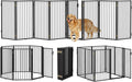 Metal Freestanding Dog Gates by WeLovePetsAsMuchAsYouDo