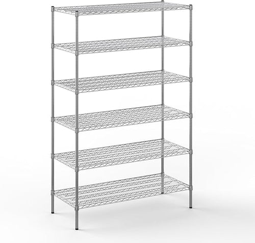 21" Deep x 48" Wide x 74" Height Wire Shelving Kit | 6-Tier | NSF Commercial by Regal+Altair
