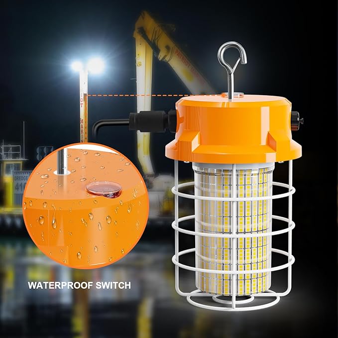 120W LED Temporary Work Light 5000K Daylight 18000 Lumens Super Bright - Image 3