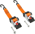 PowerTye - 2 inch x 6ft Long Retractable Ratchet Tie Down Strap - by PowerTyeMFG