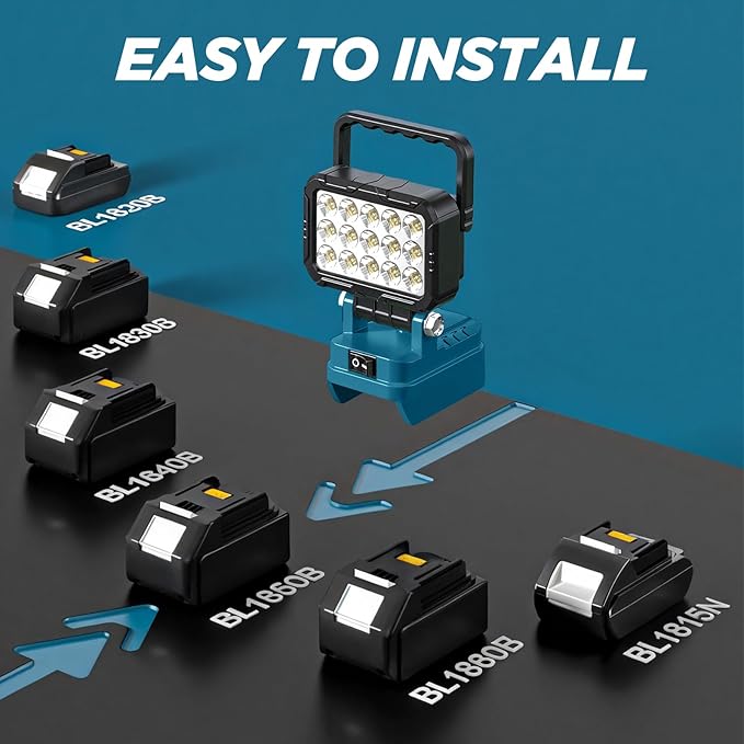 2 Pack LED Work Light Compatible - Image 3