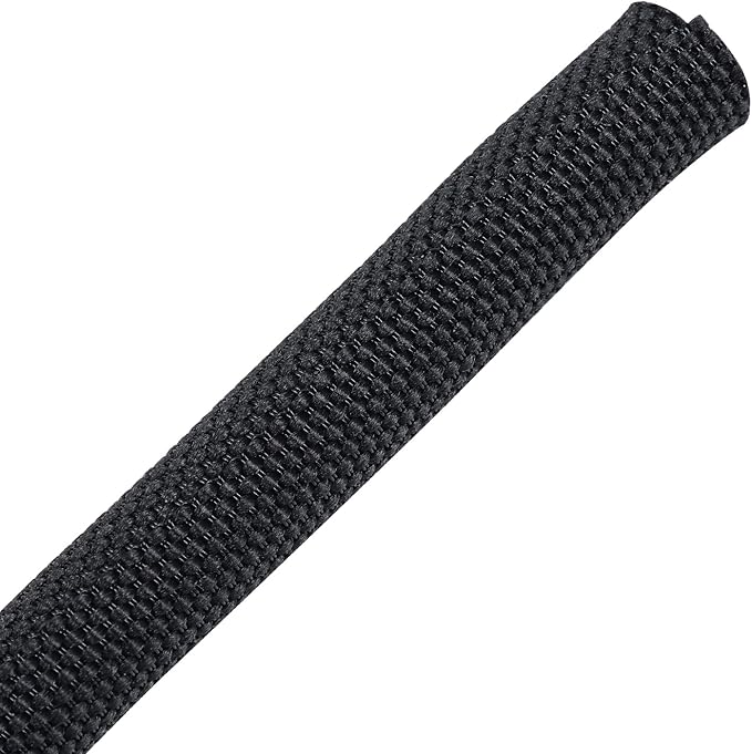Cord-Protector Wire Loom Tubing Split Braided Sleeves Used to Wrap and Protect by Sunnarepoon