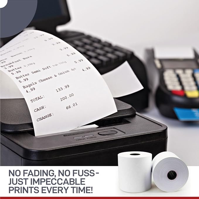 10 Rolls – 3 1/8" x 119' Thermal Receipt Paper Rolls | BPA Free | Compatible - Image 7