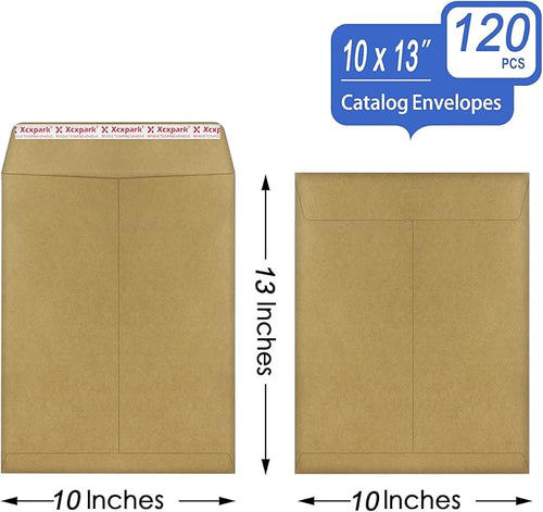 120 PCS 10x13 inches Security Catalog Envelopes Printable Self Seal Envelopes - Image 2