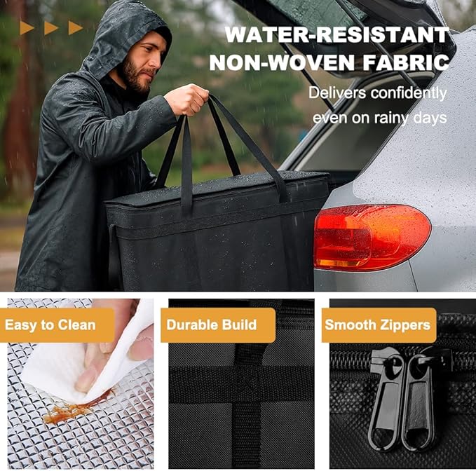 2PK Insulated Food Delivery Bag - Image 5