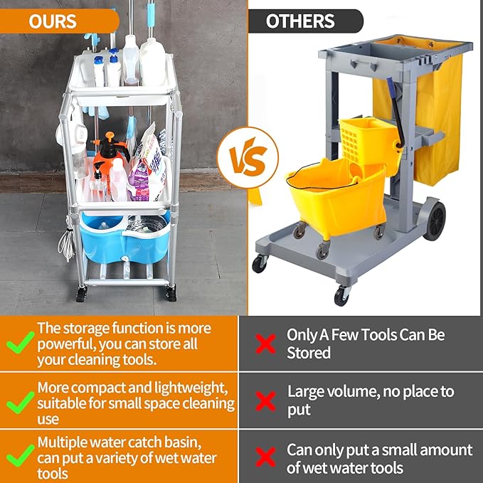 A Nice Little Cleaning Cart - Image 5