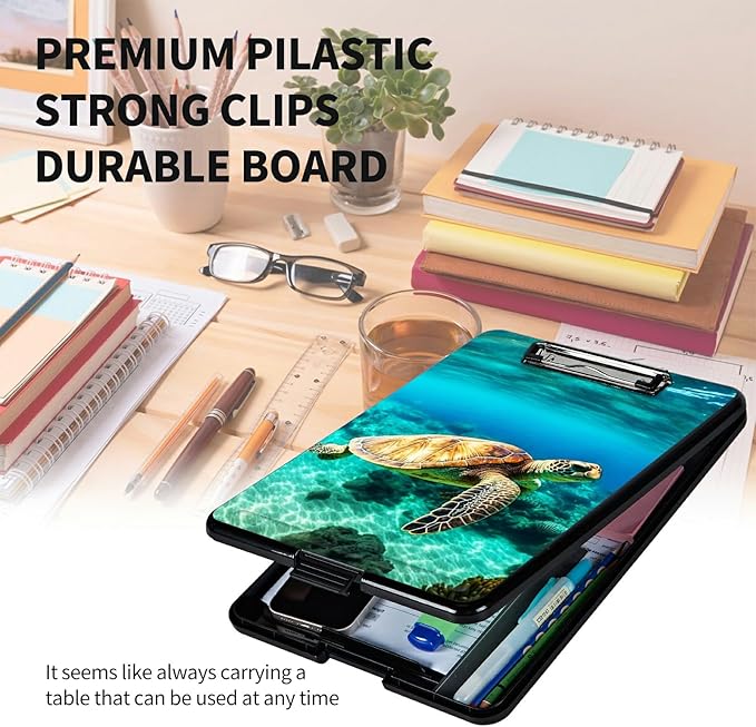 A4 Clipboards, Heavy Duty Waterproof Nursing Plastic Folder Clipboard - Image 6