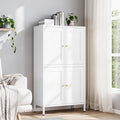 Yizosh Metal Pantry Cabinet, Tall Kitchen Pantry Storage Cabinet by Yizosh