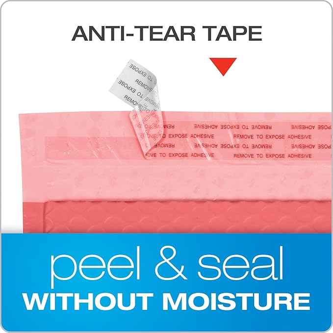 Quality Park Bubble Mailers, 8.25 x 11 Shipping Envelopes, Water Resistant - Image 4