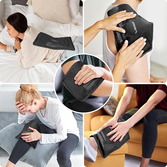 APEXUP Gel Ice Packs for Injuries Reusable, Flexible Double Sided Cold Packs - Image 9