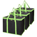 Bodaon 3-Pack Insulated Pizza Delivery Bags, X-Large Reusable Grocery Shopping by Bodaon