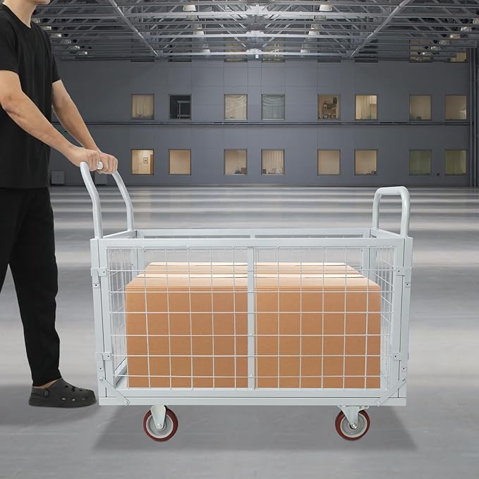 4-in-1 Heavy Duty Platform Truck Cart - Image 7