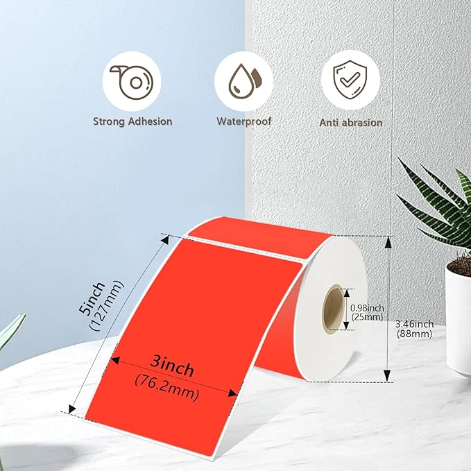 3x5 Inch Thermal Label Stickers, Moving Boxes, Address & Inventory Organization - Image 3