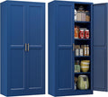 Kitchen Pantry Cabinet, 71 Inch Tall Metal Pantry Cabinet by POLUP