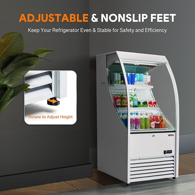 Wilprep Commercial Display Refrigerator, Grab and Go Display Refrigerator - Image 8