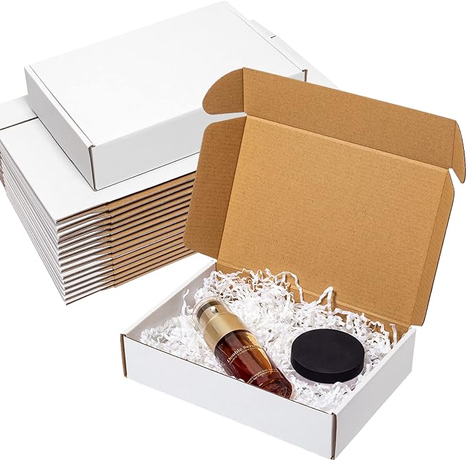 Shipping Boxes 9x6x2" 25 Pack by Wowxyz
