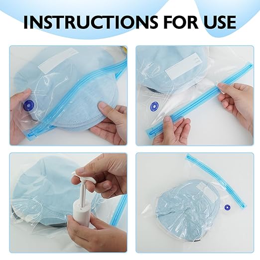 100 Pcs 3D Filament Storage Bags 13.4 x 11.8 Inch Reusable 3D Printer Filament - Image 7