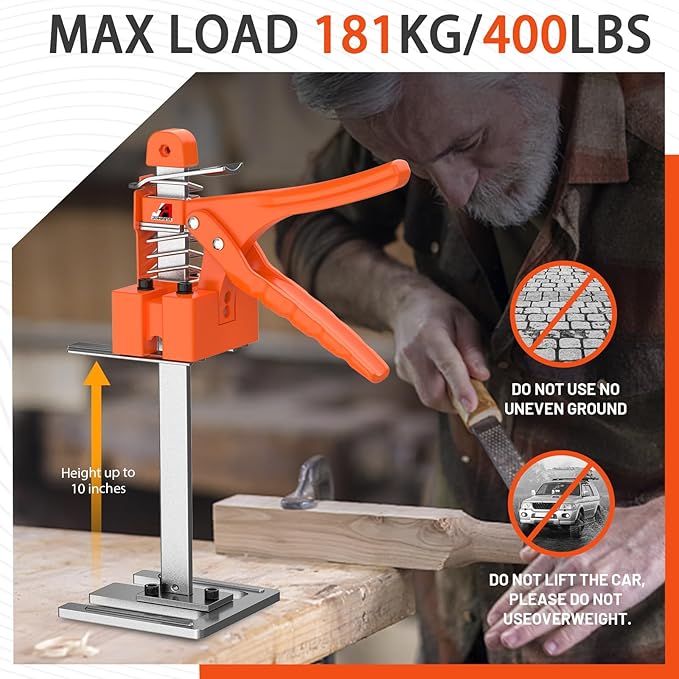 Labor Saving Arm Jack Handle 2 Pack, 15 in Construction Jack, Load 440LBS - Image 5