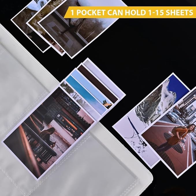 50 Pack, 9 Pocket Page Protector, Trading Card Sleeve, Baseball Card Sheets or - Image 7