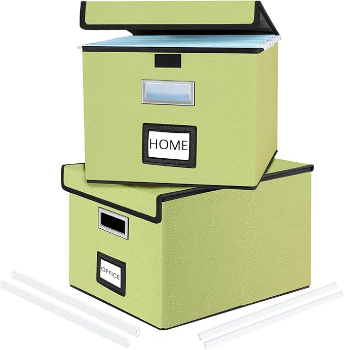Huolewa File Organizer Boxes by Huolewa