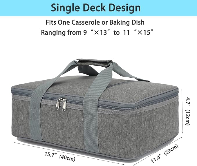 Insulated Casserole Carrier Bag - Image 3
