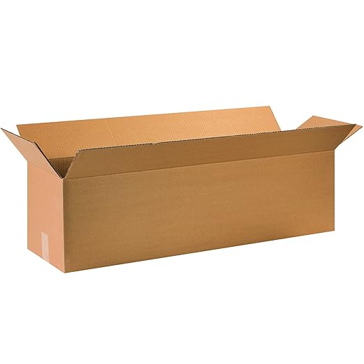 BOX USA Shipping Boxes 36"L x 10"W x 10"H 20-Pack Long Corrugated Boxes by BOXUSA