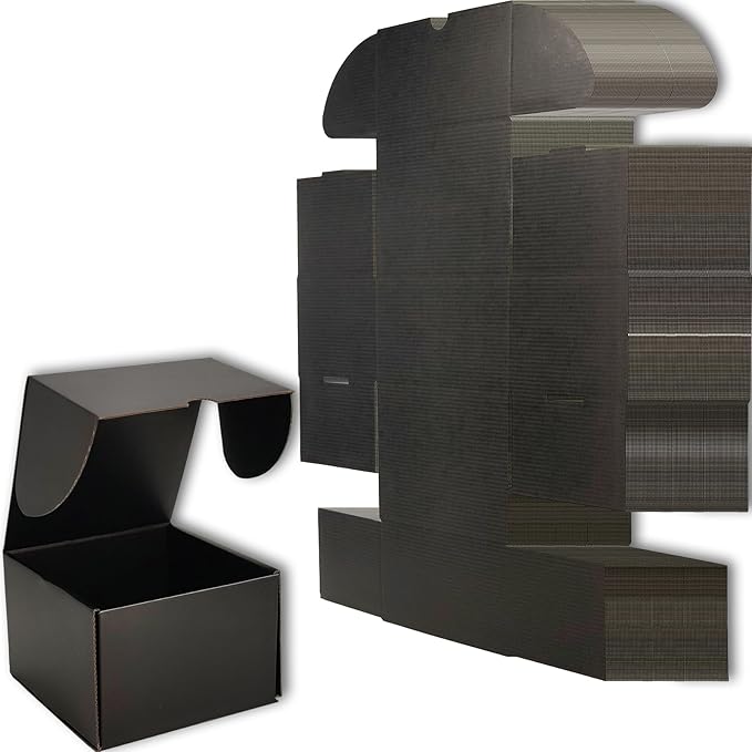 6x6x4 inches Small Shipping Boxes Set of 25 by Lmuze