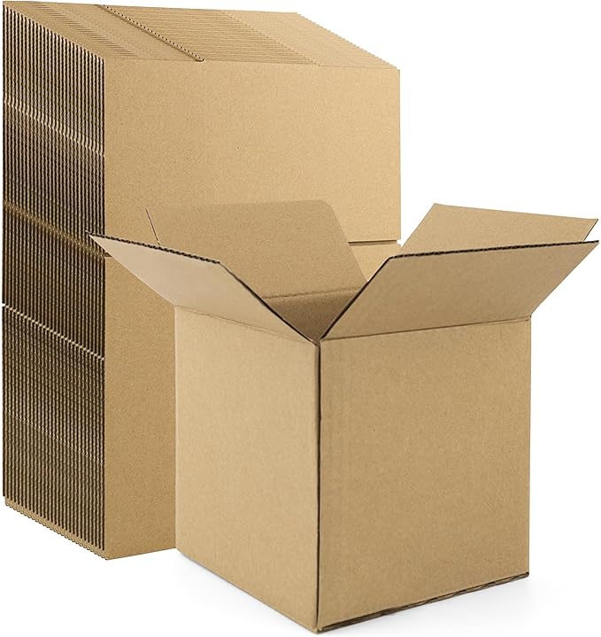 Frametory 6x6x6 Pack of 28 Corrugated Cardboard Packing Shipping Mailing Moving by Frametory
