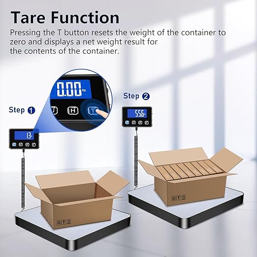 Shipping Scale, 440 lbs/0.35oz High Accurate Digital Postal Scale - Image 5