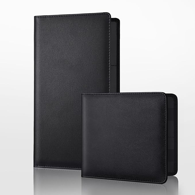 Tri-Color Sports Car Leather Registration and Insurance Holder, Vehicle Glove - Image 6