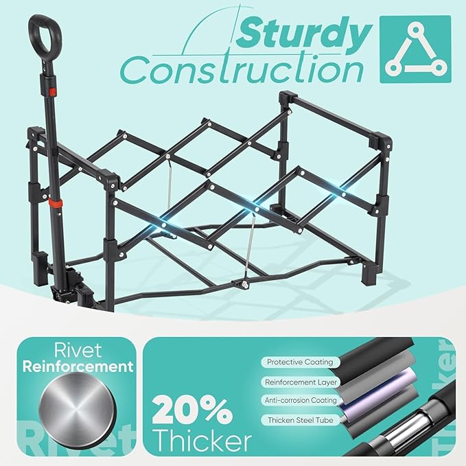 Sekey Collapsible Wagon Cart Foldable - Image 6