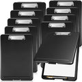 Mimorou 10 Pcs Clipboard with Storage Plastic Nursing Clipboard 9.5 x 13.5 Inch by Mimorou