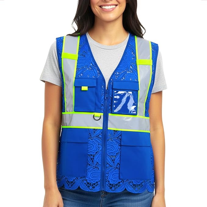 Lace-Mesh Safety Vest for Women & Men - Image 2
