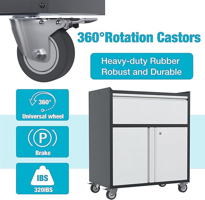 Rolling Garage Storage Cabinet - Image 6