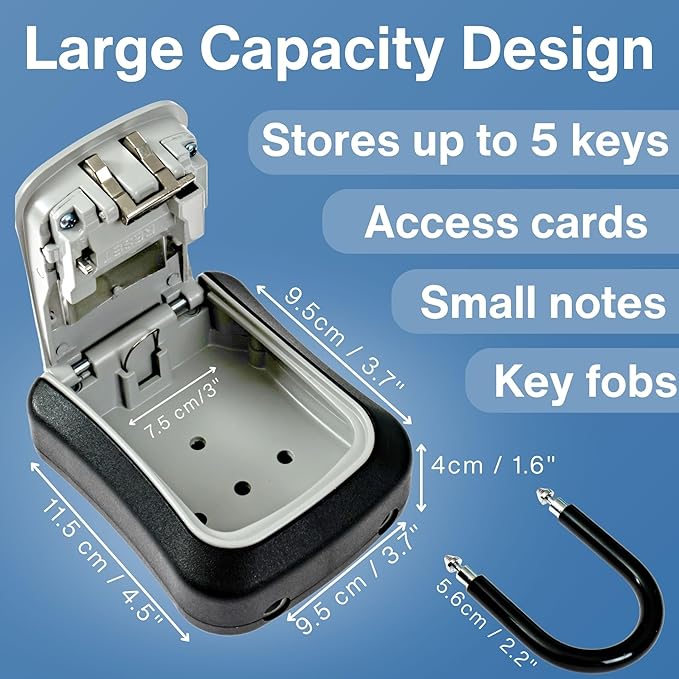 RUDY RUN Key Lock Box for Outside - Image 2