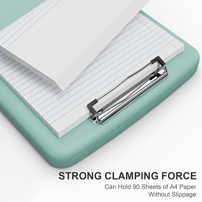 Plastic Clipboard with Storage, 8.5 x 11 Storage Organization Box Side-Opening - Image 4