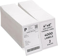 4"x6" Fanfold Direct Thermal Labels Commercial Grade by PackGurus