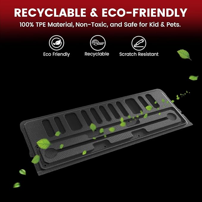 LASFIT Truck Tailgate Mat for Ford Super Duty F250 F350 F450 2026 2025 2024 - Image 7