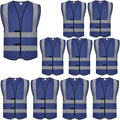 zojo High Visibility Reflective Vests, Adjustable Size, Lightweight Mesh Fabric by zojo