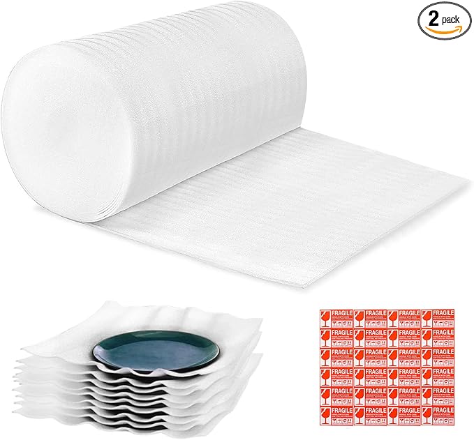 XYH Packing Foam Rolls, 14 "Wide X 160' Length Foam Wrap Rolls, Stuffing of by XYH